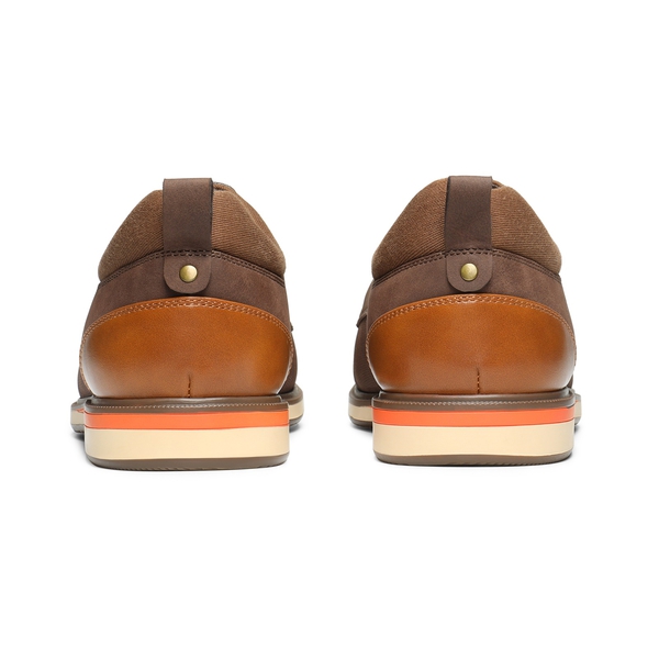 Men's Non-Slip Casual Oxford Shoes - BROWN - 5